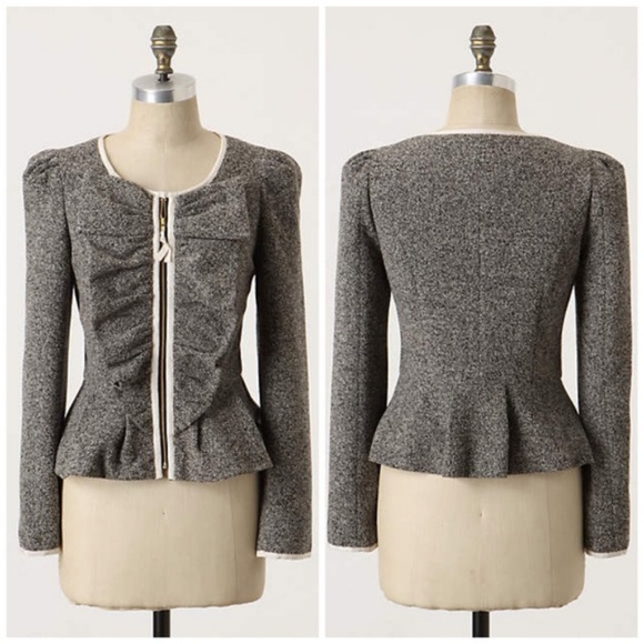 Anthropologie Jackets & Blazers - Anthro Elevenses Half Pass Jacket